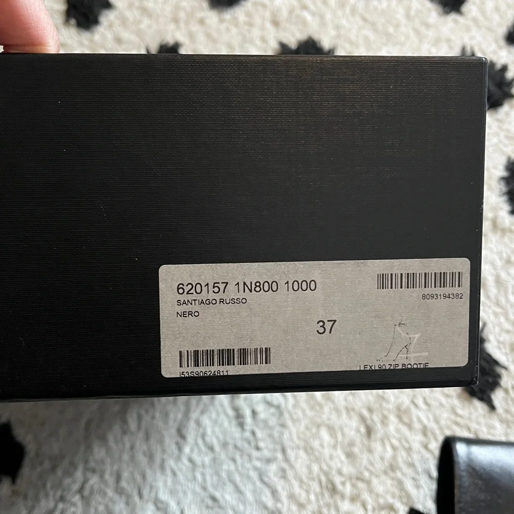 Saint Laurent size 37 Lexi 90 Zip Bootie gorgeous black ankle booties - Picture 14 of 14